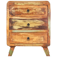 vidaXL Credenza 60x35x75 cm in Legno Massello di Recupero