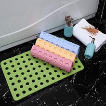 LZYMLG Tappetini da Bagno Tappetini da Bagno Tappetini da Bagno Tappetini da Bagno Anti-Caduta Blu [Rettangolo] 39 * 74 CM