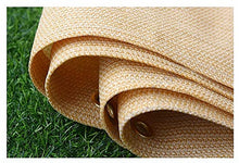 Balcone Privacy Ombra Sunblock Paralume con Occhielli, Telo Beige A Rete for Esterno, Cortile, Giardino, Fienile (Size : 3.5x8m)