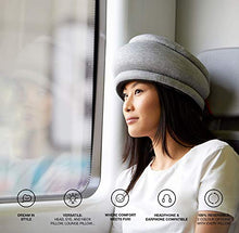 OSTRICHPILLOW Light - Cuscino da viaggio | Cuscino per aereo, cuscino da viaggio per auto, ufficio, pisolino | Accessori da viaggio per uomo e donna (Blue Reef)