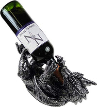 Nemesis Now Guzzlers - Portabottiglie di vino, 32 cm, colore: Nero
