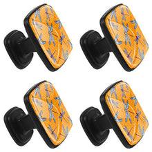 Pomelli per Porta Set di 4 Pomelli per Mobili Manopole per Cassetti Cucina Armadio Vetro