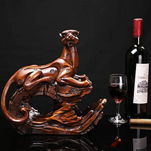 LHQ-HQ Europea Retro Style Creativo Pardo d'oro Wine Rack.