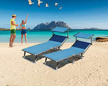 BRUNNER Lettino Prendisole Lido Fold-UP