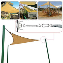 BUONDAC Kit di Fissaggio per Vela Parasole Montaggio Tende a Vela Accessori Acciaio Inossidabile Quadrate Rettangolari