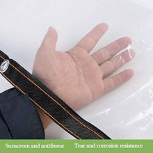 GJSN Telo Multiuso ， Telo per Esterni, Pellicola Isolante Antipolvere in Plastica Leera in Plastica per Serra,Chiaro,2X5M