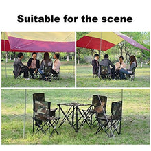 Set Tavolo e Sedia da Esterno Set a Cinque Pezzi di tavoli e sedie Portatili per Tour autonomi, tavoli da Picnic all'aperto e sedie, tavoli da Picnic e da Pesca e sedie