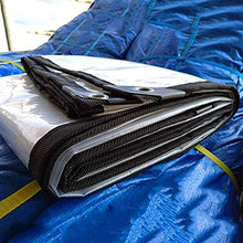 3x5 ， Telone impermeabile resistente impermeabile trasparente telone giardinaggio antipolvere antipioggia riutilizzabile copertura per auto barbecue polietilene(Size:2x3M)