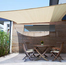 Windhager 10964  Tenda a vela Patio, 3.6 x 3.6 m, colore: canna