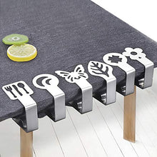 Camisin - 12 clip per tovaglia, regolabile, per casa, picnic, feste, matrimoni, 12 pezzi