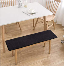 Cuscino lungo per divano da interni ed esterni, tappetino per divano in peluche di colore puro per 2 3 posti (giallo, 35 x 120 cm)