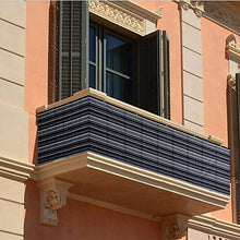 HAOMENGG Schermo per la Privacy del Balcone, 5 x 0,9 m, Schermo per la Privacy Protezione UV Impermeabile Copertura per Schermo Resistente alle intemperie con Occhielli