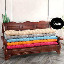 Cuscini per sedie a dondolo per lettini da giardino, cuscini per divani da esterni per interni Cuscini per divani con lacci Cuscini per sedie traspiranti imbottiti spessi Blu B 55x165cm (22x65In)