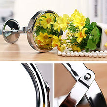 ATUIO - Specchio per Il Trucco, Specchio per Il Trucco Rotondo, Perfetto per Comò o Mobile da Bagno, Specchio da Scrivania con Rotazione di 360 °