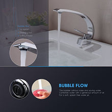BONADE Rubinetto Bagno Lavabo Miscelatore Monocomando per vasca da bagno Ottone, Cromo