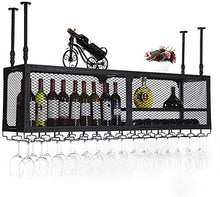 Classico LNDDB Wine Bar Parete Rack Hanging Rack Glass Bar, attaccatura del Supporto di Bottiglia Regolabile (Dimensioni: 80 × 35 × 45cm)