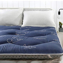 qwert Sleeping Futon Tatami - Materasso Giapponese per Studenti, Morbido e Spesso, per futon Tatami, per Studenti, 100 x 200 cm