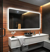 Specchio LED sala da Bagno Retroiluminato con illuminazione - su Misura - L59 120x80cm
