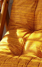 CUSCINI CUSCINO (GIALLO/ARANCIONE) IMBOTTITO DI RICAMBIO PER POLTRONA SDRAIO RELAX TESSUTO ANTISTRAPPO
