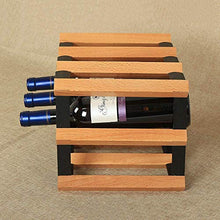 PWZ Semplicità Pratica Della Casa Semplicità Pratica Della Casa Desktop 6 Bottiglie Di Vino Stoccaggio Impilabile Desktop o Controsoffitto Semplicità Pratica Della Casa Armadio Semplicità Pratica Del