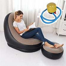Comodo divano pigro WSZMD Semplice 2 set portatile pigro divano gonfiabile divano all'aperto Beach Bed Gonfiabile Bed Gonfiabile Arredamento da giardino Sofas da giardino, divano ... Comodo divano pig