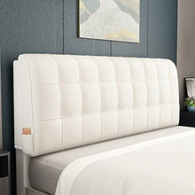 Testiera Cuscino Per Schienale Cuscino Testiera - Letto Singolo/Doppio Lavabile, 6 Colori / 5 Misure Disponibili CONGMING (Colore : Bianca, dimensioni : 200cm)