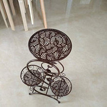 Supporto per Fiori Supporto per Fiori Supporto per Vaso a 3 Strati in Ferro Europeo a Forma Di s, O&YQ
