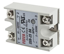 SaySure - 1pcs Solid State Relay Module SSR-25DA 25A /250V 3-32V