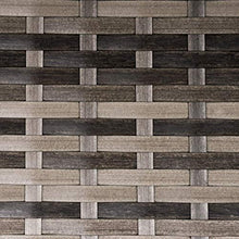 Tavolino da Giardino 45x45x44 cm in Rattan Sintetico Grigio