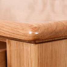 Comodini Casa Camera Accessori Ufficio universitaria legno Comodino White Oak Comodino con 2 cassetti - Comodino Mobili Comodino con cassetto ( Colore : Marrone , Dimensione : 42x40x52CM )