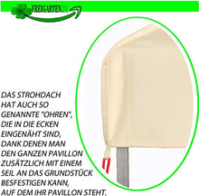 freigarten.de - Tetto di ricambio per gazebo 3 x 3 m, impermeabile, materiale: Panama PCV Soft 370 g/m² extra forte, modello 1