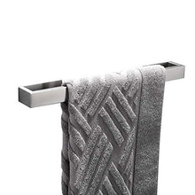 Celbon Bagno Portasciugamani 40CM Autoadesivo Per Porta Salviette in Acciaio Inossidabile Porta Asciugamano,Spazzola