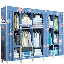 JFFFFWI Armadio Semplice assemblato in Legno Massiccio 205 * 45 * 170cm (Colore: A)