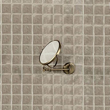Z-LIANG Verde Bronzo fissato al Muro dello Specchio di Bellezza Bagno con Montaggio a Parete Specchio a Scomparsa Specchio di Trucco Specchio Retro
