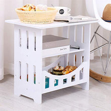 N / B Piccolo alloggiamento alloggiamento Comodino, Moda, Comodino, Design Semplice, Robusto, Bianco