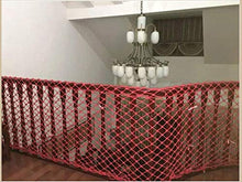 FCXBQ Rete di Sicurezza per Bambini Rete di Protezione per balconi e finestre (Bianca) | Rete di Sicurezza sovradimensionata 6x3m | Rete di Sicurezza per Balcone. più Colori | Personalizzazione de