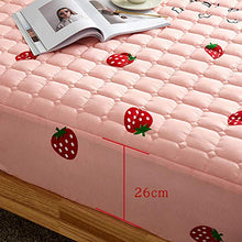 PLIENG Coprimaterasso Copriletto Extra Profondo Copriletto Morbido E Traspirante Coprimaterasso Single Double King Super King Size,E-180x200cm