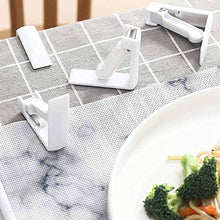 Camisin, clip per tovaglia in plastica, morsetto alto regolabile, clip per tovaglia, per giardino, picnic, cucina e ristorante, 8 pezzi