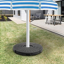 Base per ombrellone da spiaggia, supporto per ombrellone da 4 pezzi, base impermeabile stabile e facile da installare per ombrellone, pratica per tenda da campeggio