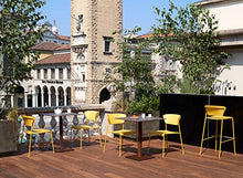 SCAB DESIGN Sgabello Modello Lisa Set 2 Pezzi - Disponibile in 6 Colori - Disponibile in 2 Altezze per casa, Bar, ristoranti, pizzerie, Pub. (Antracite, 75)