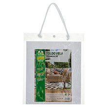 AKTIVE 53904 - Gazebo a Vela Bianco Triangolare 360x360x360 cm