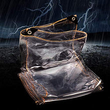 FOGUO Telone Impermeabile per Esterno Trasparente, Teloni Impermeabili Trasparenti, Telo Pesante PVC, Protezione Solare, Resistente ai Raggi UV Ripstop, per Piante Serra #Value!
