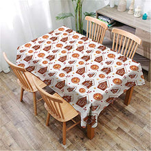 DuangDuang - Tovaglia in poliestere calico, decorazione per la casa