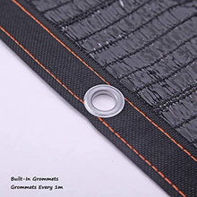 LanXin - Telone parasole resistente ai raggi UV, colore nero, dimensioni: 2 m x 3 m, colore: nero