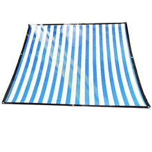 YS Panno Parasole Multiuso per Esterni 90% Uv Nero Panno Ombreggiante in Rete Premium Colori per Schermi Solari,Blu,4X8M