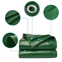 Telone Verde Resistente Impermeabile Telone Resistente, Telone Protettivo Impermeabile E Resistente allo Strappo con Occhielli per Mobili da Giardino, Piscina, Auto, Camion (Size : 4 * 4M)