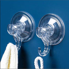JINXM 4 Pezzi Ventose con Gancio Ganci Ventosa Resistenti per Bagno Gancio Ventosa Forte Senza Trapano Ventose