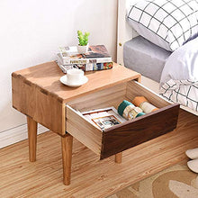 Xiuhua Comodino - camera da letto moderna semplice in legno massello con armadio di stoccaggio a cassetti multi-funzione di economia di stoccaggio e mobili di protezione ambientale, dimensioni: 49,8x4