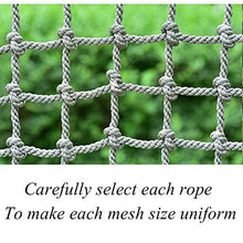 WaiMin Reti da arrampicata for rete sicura for bambini Cargo Corda di nylon Scaletta for bambini Rete di sicurezza anticaduta Rete da giardino Decor Rete da recinzione Balcone Ringhiera Protezione sca