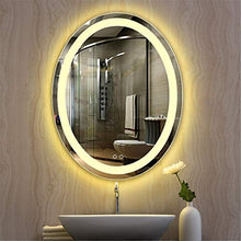 HL LED luce specchio bagno intelligente anti-nebbia touch doppio interruttore 600 x 800 mm, adatto per il trucco del bagno e la toelettatura bianco-600 x 800 mm